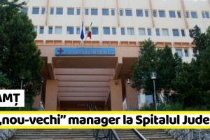 NEAMȚ: Un „nou-vechi” manager la Spitalul Judeţean