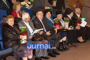 FOTO: O jumătate de secol de căsnicie | 58 de cupluri au fost premiate de Primăria Focşani