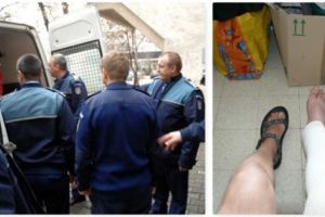 INFRACTOR ADUS ÎN AREST GIPSAT ȘI ÎN CÂRJE