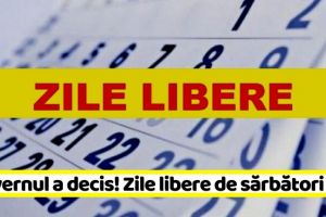Naţional: Guvernul a decis! Zile libere pentru bugetari de sărbători. Două minivacanţe de 5 zile