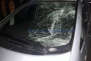 FOTO! Accident la Botoşani. Femeie lovită pe trecerea de pietoni