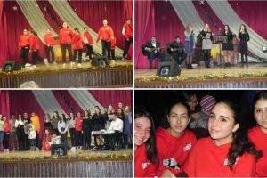 FOTO: ,,Arătă că îţi pasă” – Spectacol cartitabil la Cugir. Muzică, momente de dans, teatru şi colinde tradiţionale