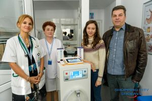 Shopping City Suceava a sponsorizat cu aparate medicale Secţia de Pediatrie a Spitalului Judeţean