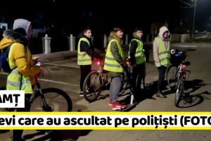 NEAMȚ: 5 elevi care au ascultat pe poliţişti (FOTO)