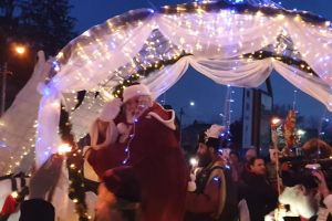 Moş Crăciun a ajuns la Pucioasa!