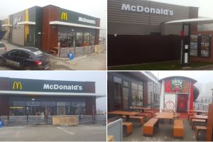 FOTO-VIDEO. Au rămas câteva ore până la deschiderea primului restaurant McDonald’s din judeţul Alba
