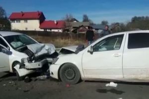 Accident la intrarea în Câmpulung!