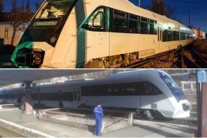 FOTO. Un nou prototip de tren autohton efectuează probe pe ruta Bucureşti – Predeal