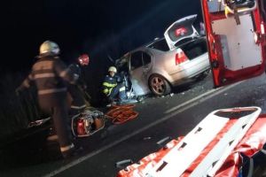 FOTO. Accident grav, cu două victime, pe drumul Satu Mare – Baia Mare