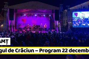 NEAMȚ: Târgul de Crăciun – Programul zilei de duminică, 22 decembrie 2019