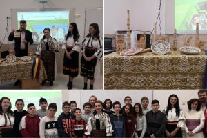 FOTO| „Caravana Etnografică”, un nou proiect cultural lansat la şcoala „smart” de la Ciugud