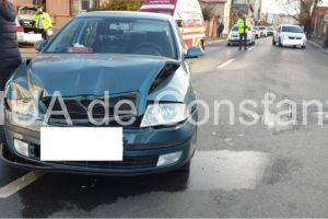 Accident rutier cu victima la intersectia strazilor Theodor Burada si Cibinului din Constanta (galerie foto)  
