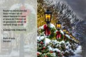 Radu Preda – senator: Sărbători Fericite!