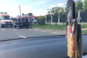 Accident cu trei masini, la Valea Calugareasca. Trafic ingreunat