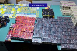 E sezonul: 270.000 de petarde şi artificii, confiscate în Sânmartin