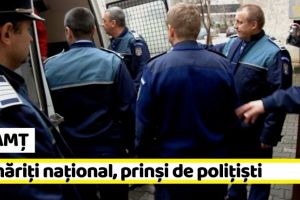 NEAMȚ: Urmăriţi naţional, prinşi de poliţişti