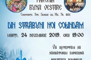 Concert extraordinar de colinde, la Parohia Buna Vestire“ din Constanta