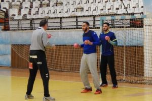 Portarii Ionut Iancu si Daniel Vasile, pregatiti de Alexandru Buligan si la HC Dobrogea Sud, si la Nationala Romaniei (galerie foto)