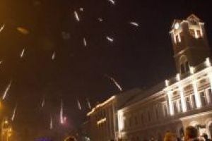 Concerte şi artificii, de Revelion, în Piaţa centrală din Sfântu Gheorghe