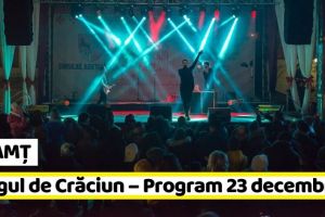 NEAMȚ: Târgul de Crăciun – Programul zilei de luni, 23 decembrie 2019