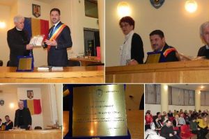 FOTO: Prof. univ. Dr. Traian Muntean, originar din Cugir, a primit titlul de „Cetăţean de Onoare” al oraşului în care a copilărit. El este inventatorul primului supercalculator european ,,Supernode”