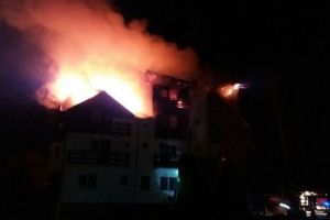 Incendiu la o casă în Săcele