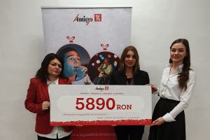 Lanţul de magazine Amigo este sponsorul principal al concursului talente muzicale pentru persoane cu dizabilităţi