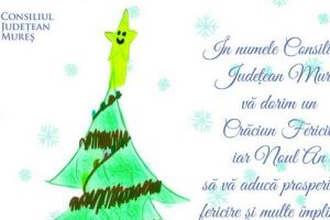 Conducerea Consiliului Judeţean Mureş vă urează Sărbători fericite!