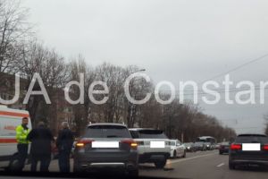 Accident rutier pe bulevardul Alexandru Lapusneanu din Constanta. Doi bolizi de lux implicati (galerie foto)   