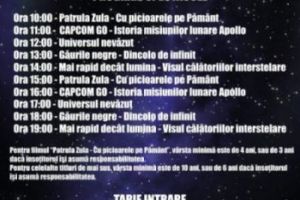 Cinci spectacole noi, la Planetariu Braşov