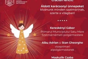 Conducerea Primăriei Satu Mare vă transmite Crăciun fericit!