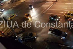 Accident rutier grav, la Capitol, in Constanta. Sunt implicate un BMW si un taxi. Doua victime (galerie foto) 
