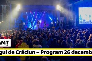 NEAMȚ: Târgul de Crăciun – Programul zilei de joi, 26 decembrie 2019