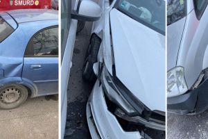 TÂRGOVIȘTE: Cinci maşini lovite în ziua de Crăciun, din cauza unei manevre eşuate de întoarcere