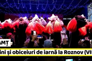 NEAMȚ: Festival de datini şi obiceiuri de iarnă la Roznov (FOTO-VIDEO)
