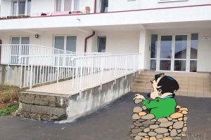 Dispreţ de ANL: Bătaie de joc pentru persoanele cu dizabilităţi la blocurile noi din Calea Aradului