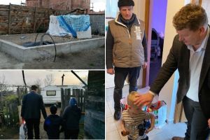 Gest umanitar de Sărbători. Încă două cazuri sociale sprijinite de oamenii de afaceri din Sebeş, la solicitarea edilului Dorin Nistor