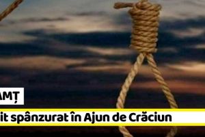 NEAMȚ: Găsit spânzurat în Ajun de Crăciun