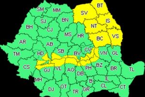 Anunţ de ultimă oră de la meteorologi. Judeţul Botoşani, sub Cod Galben de ninsori
