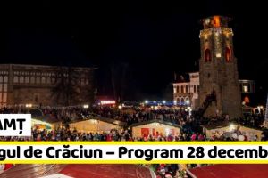 NEAMȚ: Târgul de Crăciun – Programul zilei de sâmbătă, 28 decembrie 2019