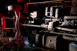 Accident rutier pe DN2A, în localitatea Sfântul Gheorghe