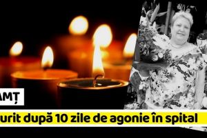 NEAMȚ: O femeie din Piatra-Neamţ a murit după 10 zile de agonie într-un spital din Italia