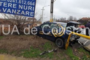 UPDATE: Accident rutier cu victima pe DN3, la iesire din Valu lui Traian. Doua autoturisme implicate (galerie foto+video)     