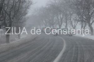 Romania, cuprinsa de ninsori si viscol: Circulatie ingreunata pe mai multe drumuri. Cod Rosu de avalansa in zonele montane 