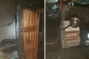 DÂMBOVIȚA: Bărbat carbonizat în incendiul care i-a cuprins casa