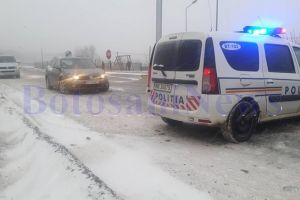 Trei drumuri judeţene din Botoşani sunt închise luni dimineaţă