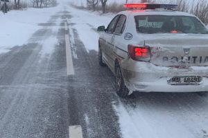 Poliţia anunţă: două drumuri din judeţul Botoşani au rămas închise. Recomandări pentru şoferi