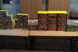 Mii de articole pirotehnice, confiscate de politistii de frontiera constanteni (galerie foto)