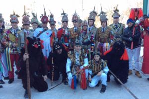 Festival de datini şi obiceiuri de iarnă în piaţa centrală