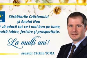 Cătălin Toma, senator PNL: „La mulţi ani, 2020!”